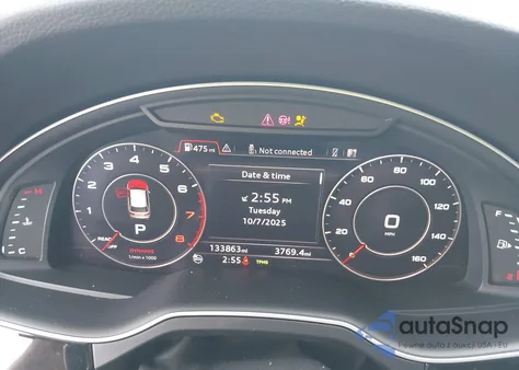 2017 Audi Q7 3.0T Premium from USA, damaged, VIN WA1LAAF72HD003209